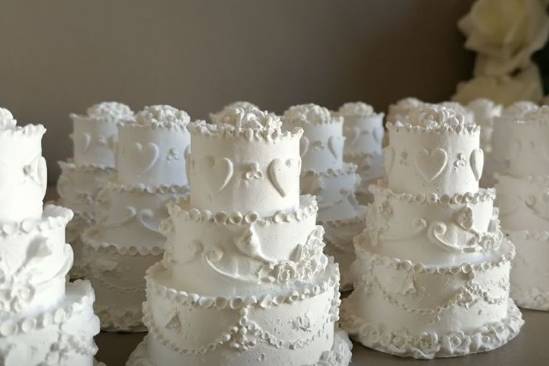 Wedding cake segnaposto