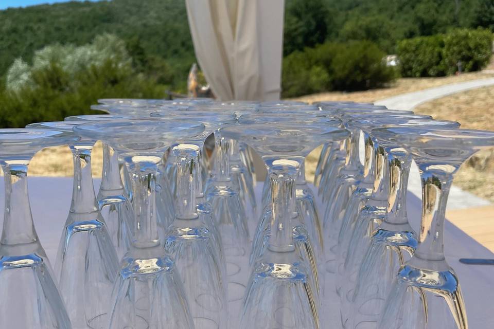 Aperitivo in piscina