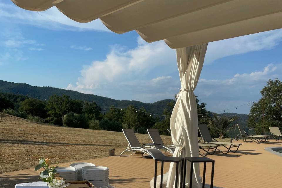 Aperitivo in piscina