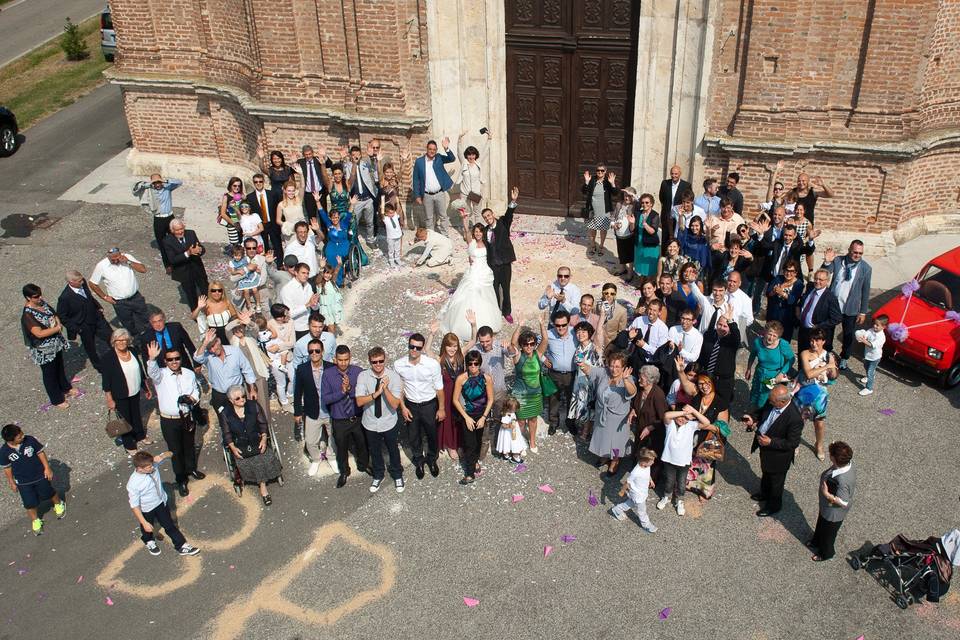 Fotografo matrimonio Drone