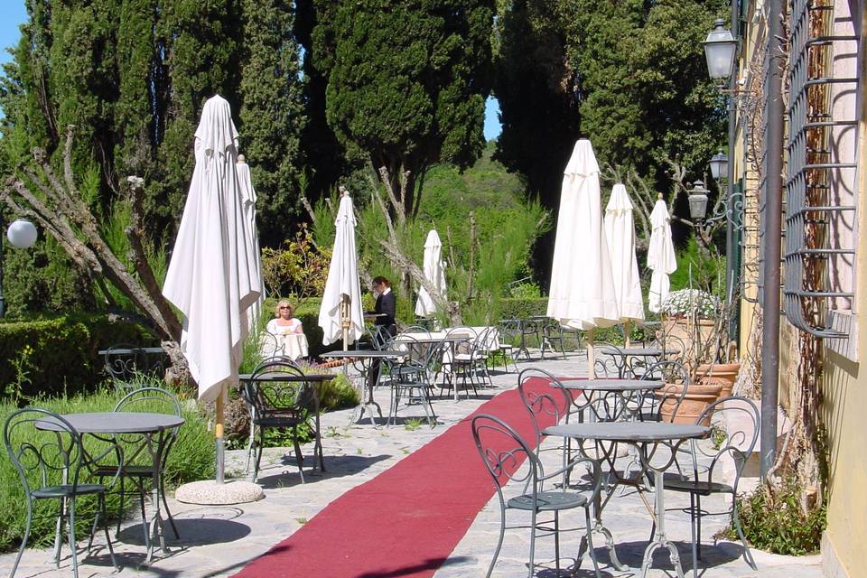 Ristorante all'aperto
