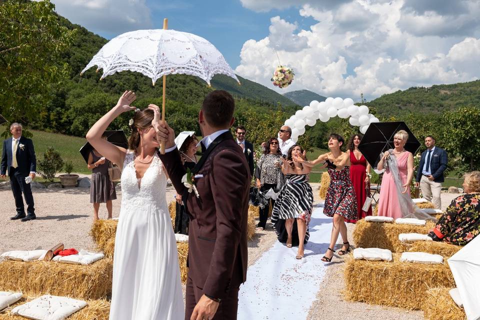 Matrimonio - vigna- umbria