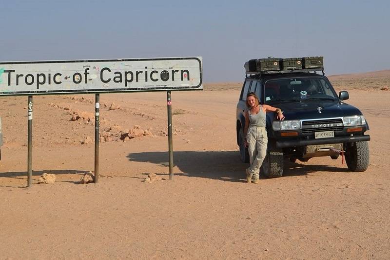 Tropico del Capricorno Namibia