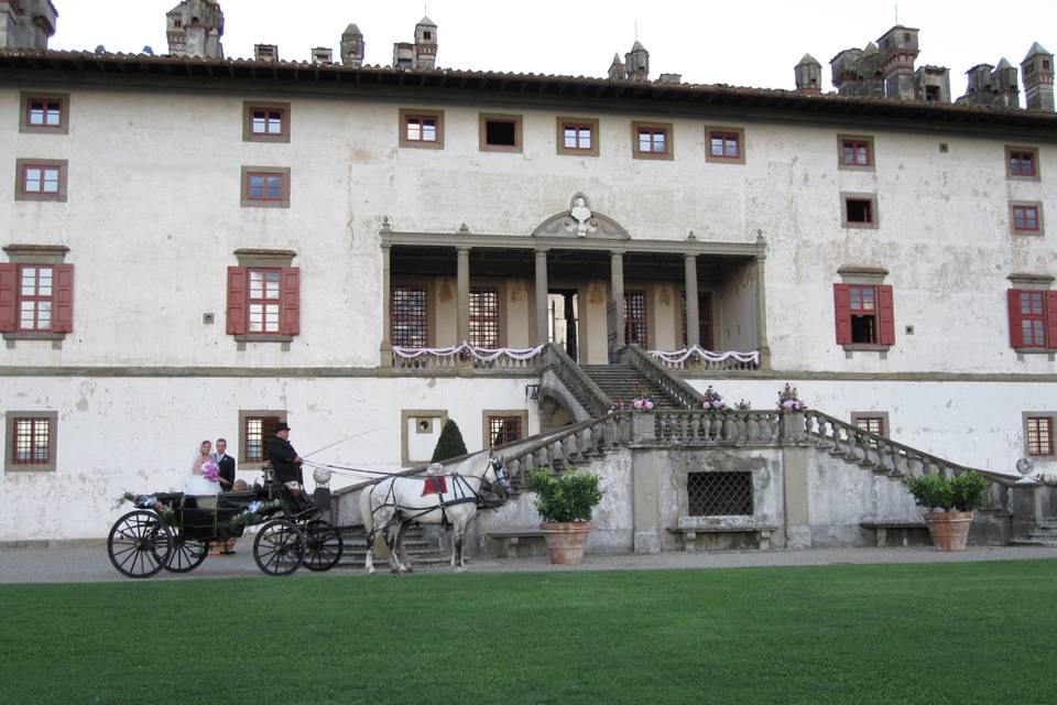 Matrimonio Villa  Medicea Artimino