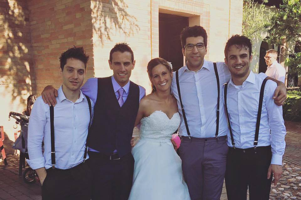 Foto con la sposa