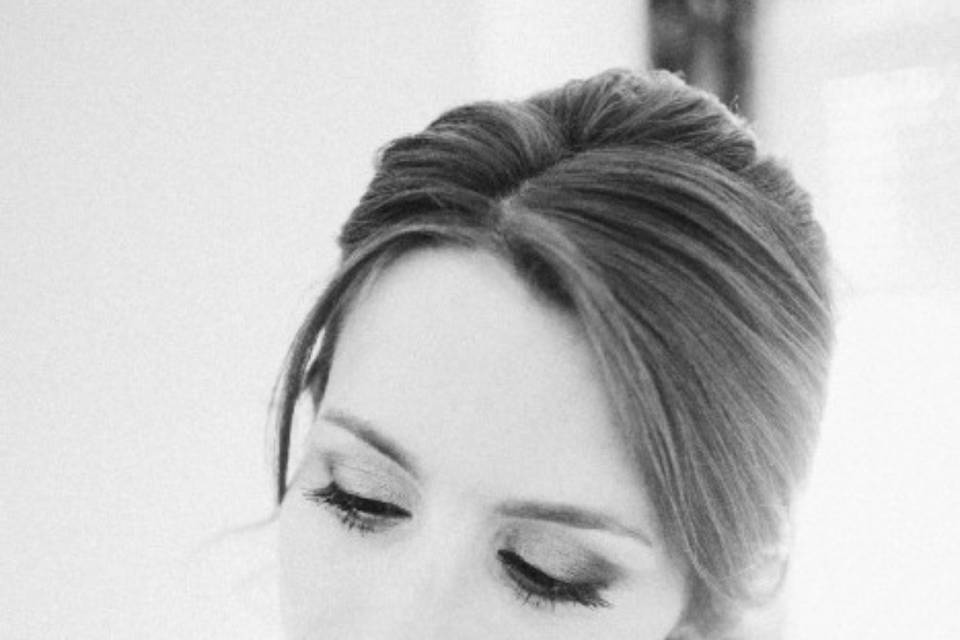 Trucco acconciatura stile glam