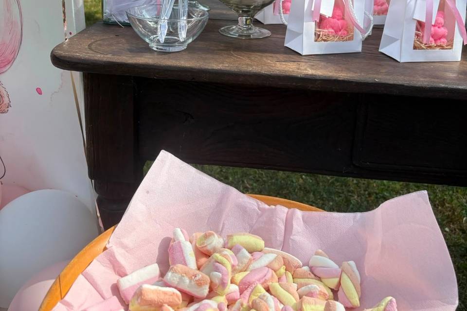 Confettata e caramelle