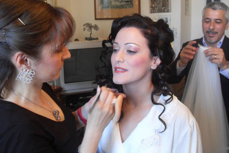 Make up ed acconciatura sposa