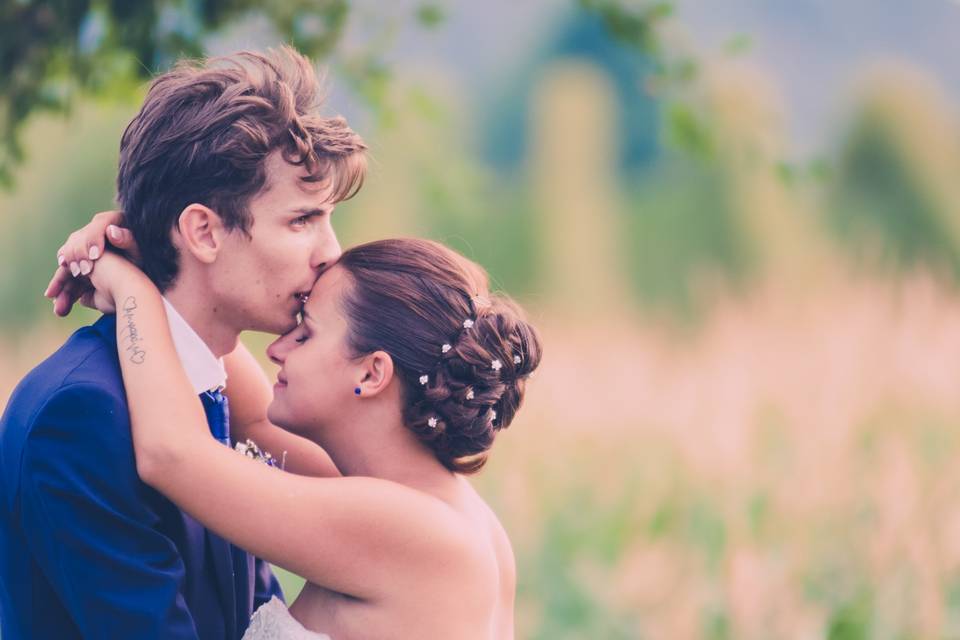 Bacio sulla fronte