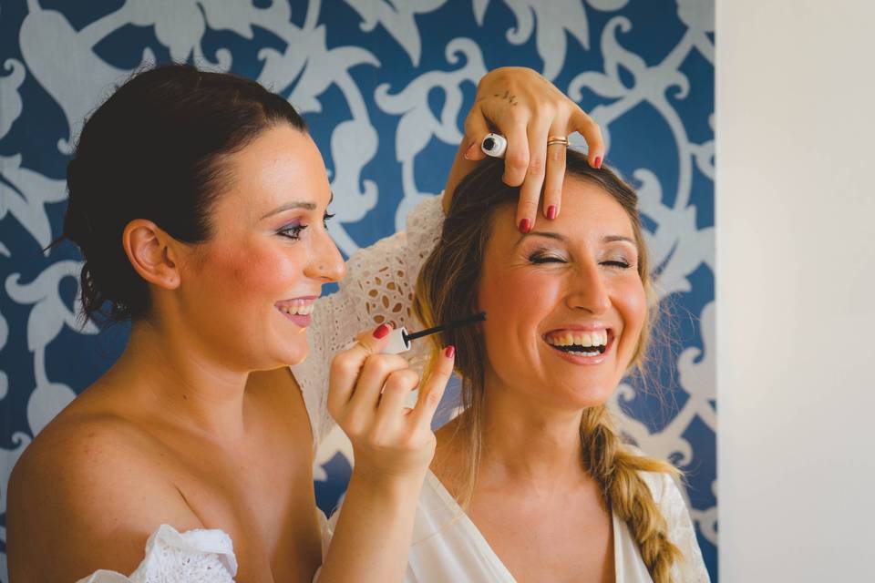 Preparazione sposa