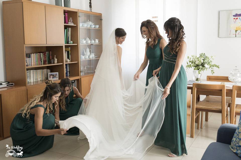 Le damigelle e la sposa