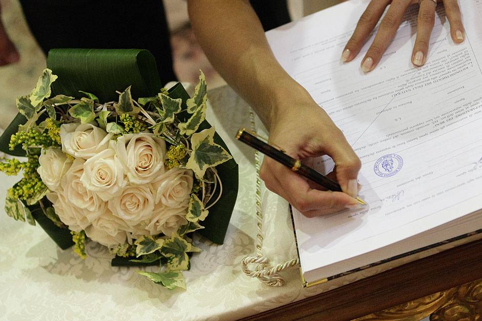 Firma della sposa