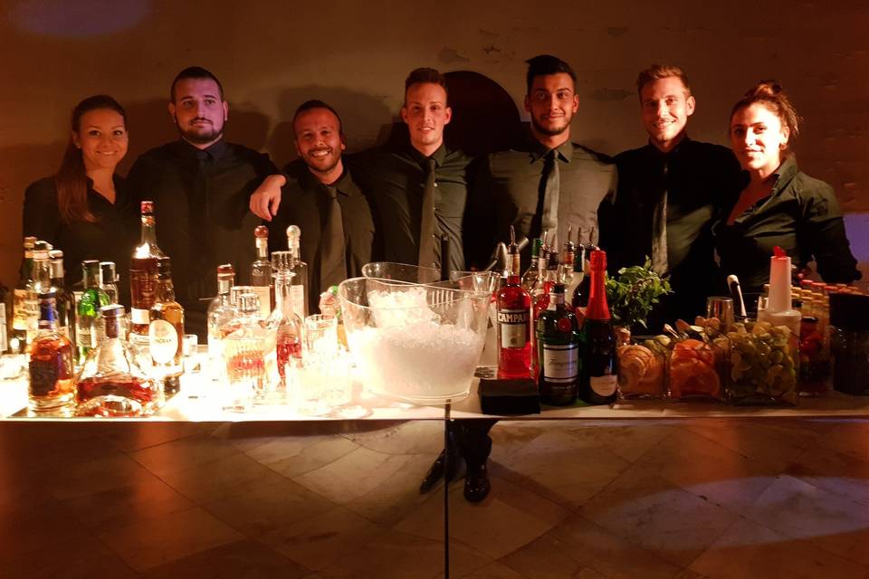 Staff MCM bar catering