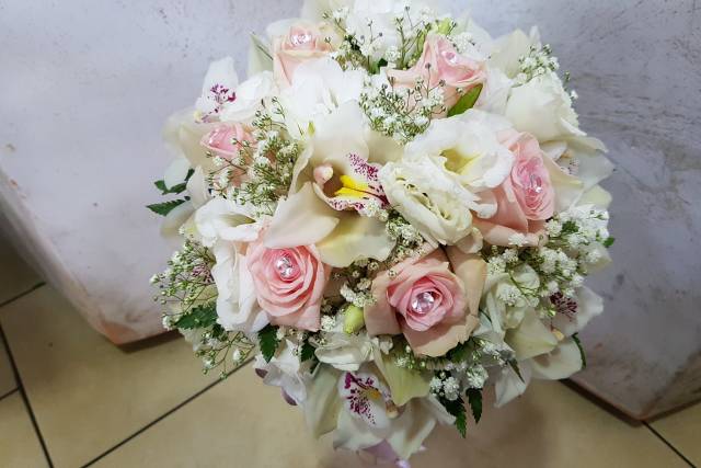 Petali di rosa in tessuto fiori decorazioni matrimonio hobby