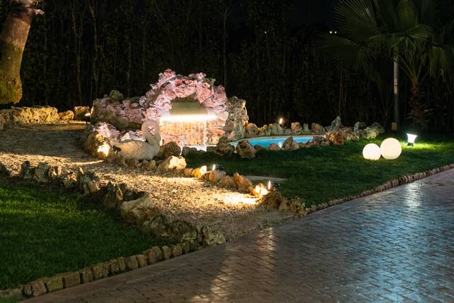 Laghetto con cascata