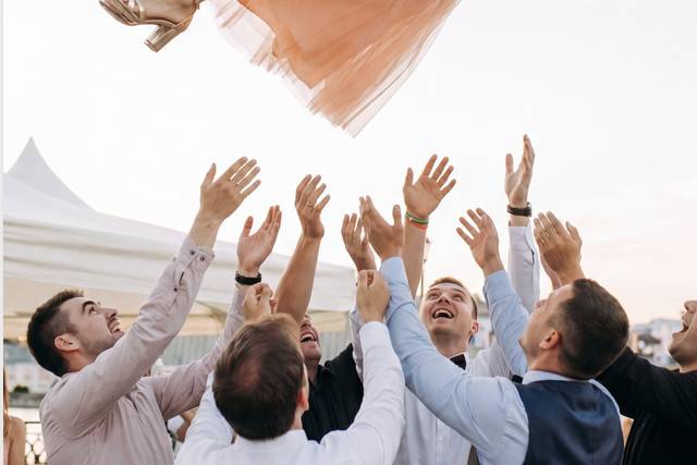 Lancio della sposa