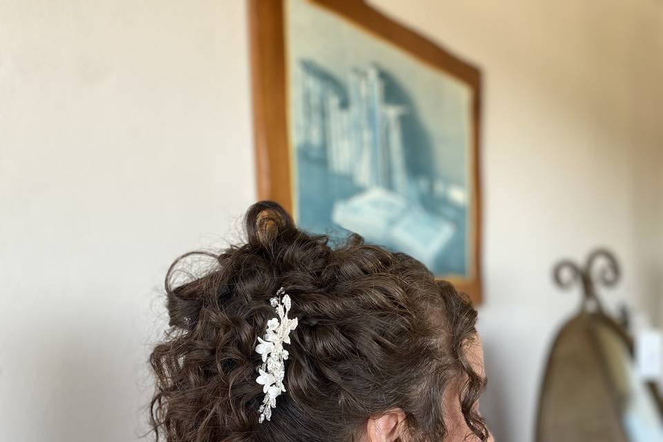 Curly look
