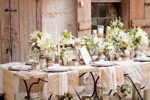 Wedding table a tema