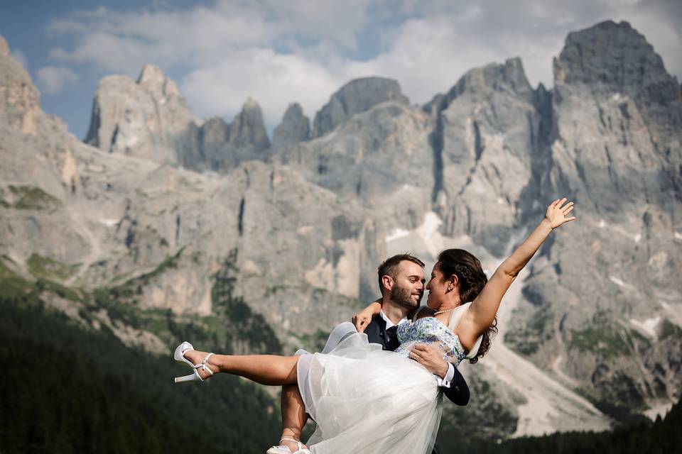 Emozioni del trash the dress