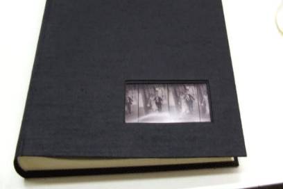 Album con foto stampata su lucido