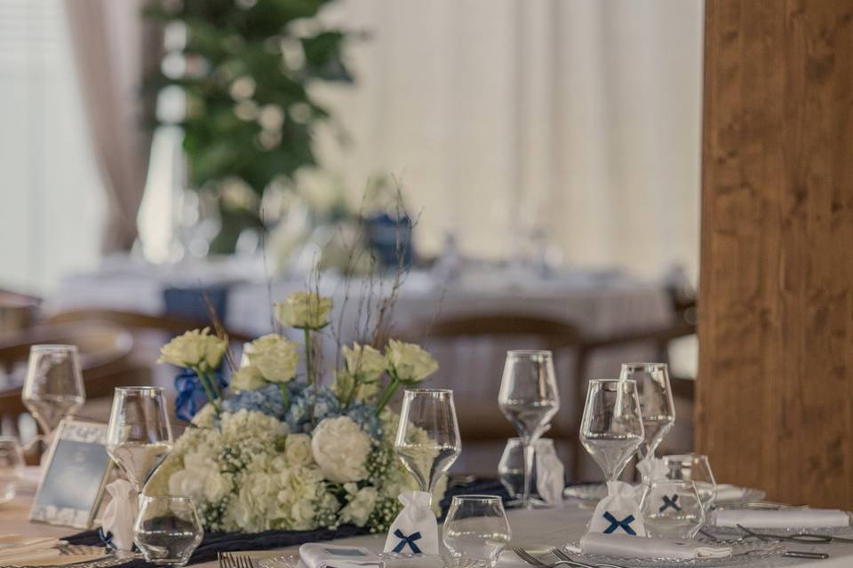 Mise en place Sala delle Dune