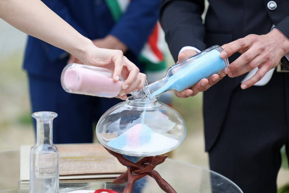 Sabbia per rito ferraria verce