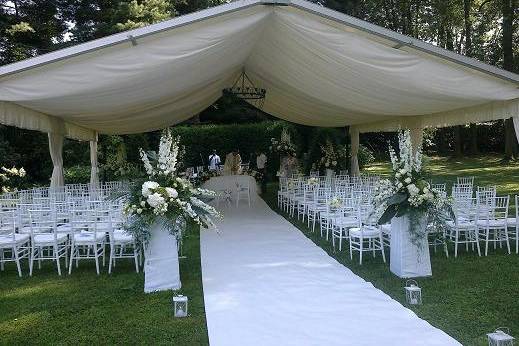 Matrimonio all'aperto