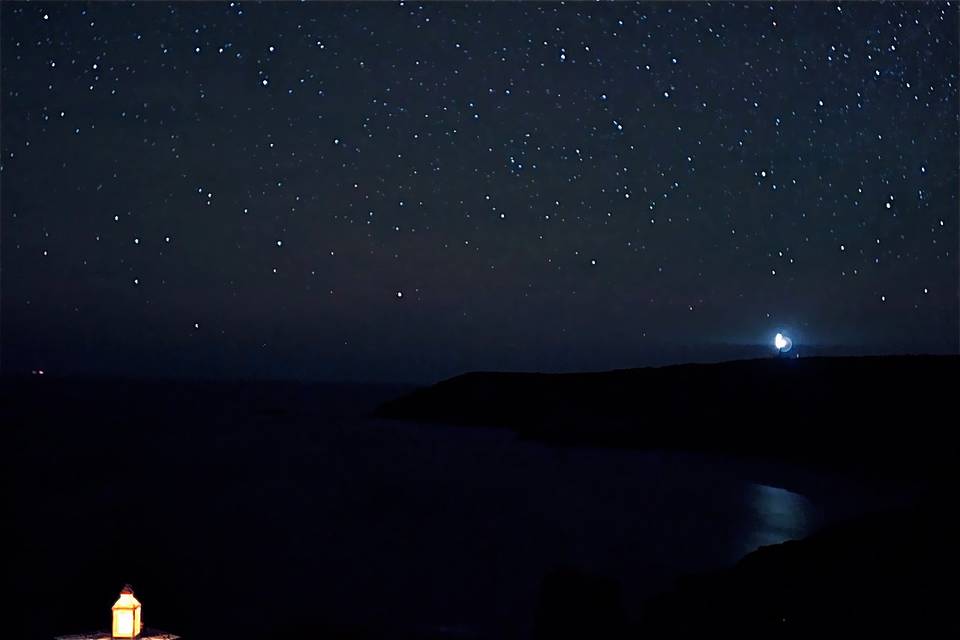 Cielo stellato panorama