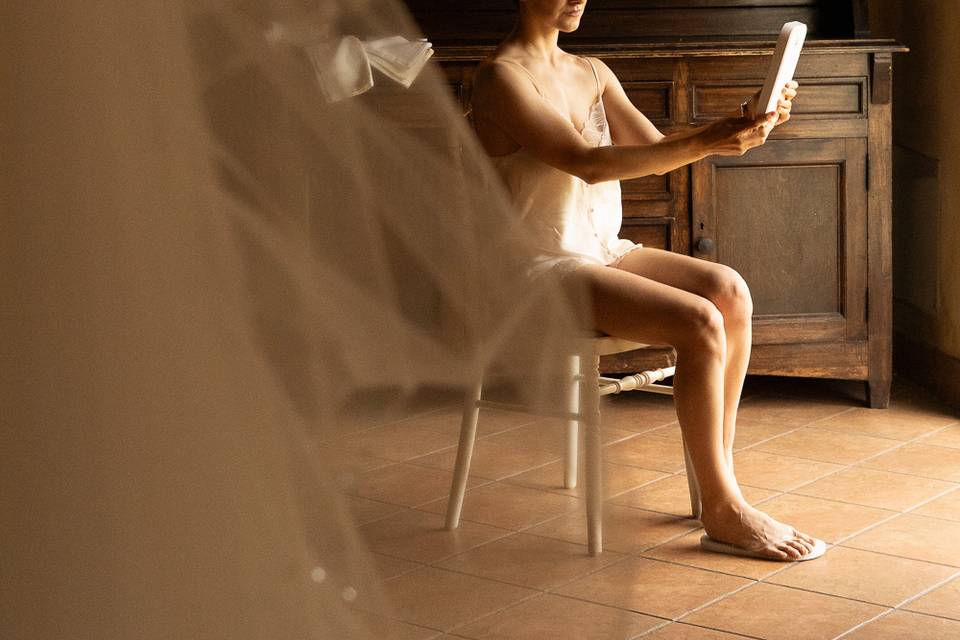 Preparazione sposa