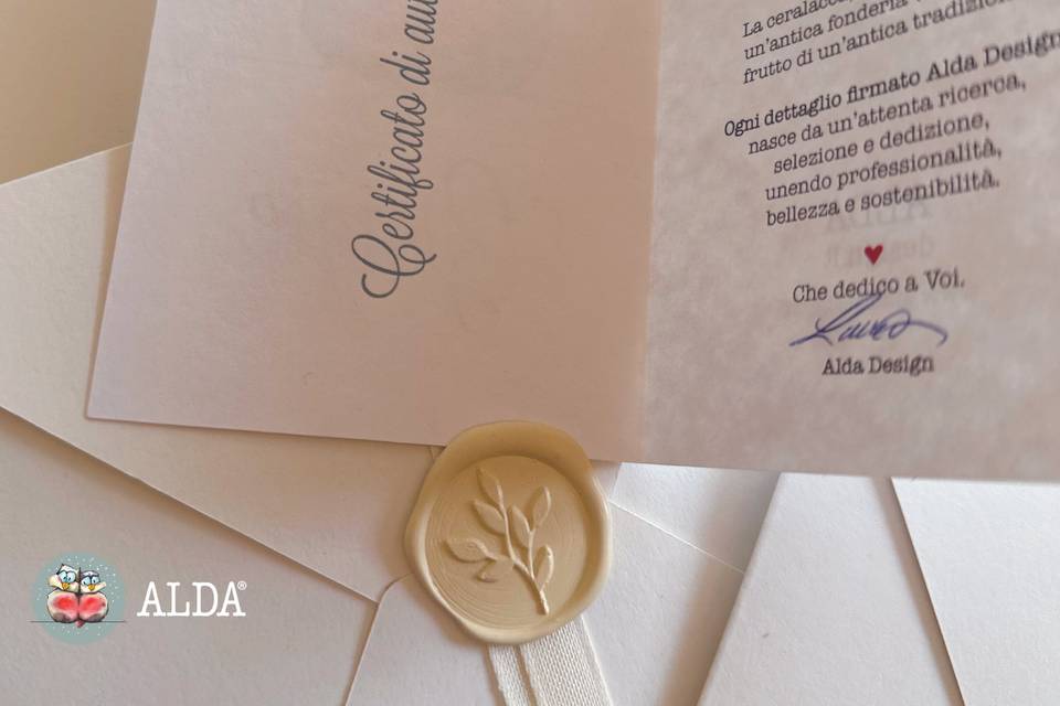 Certificato d'autenticità