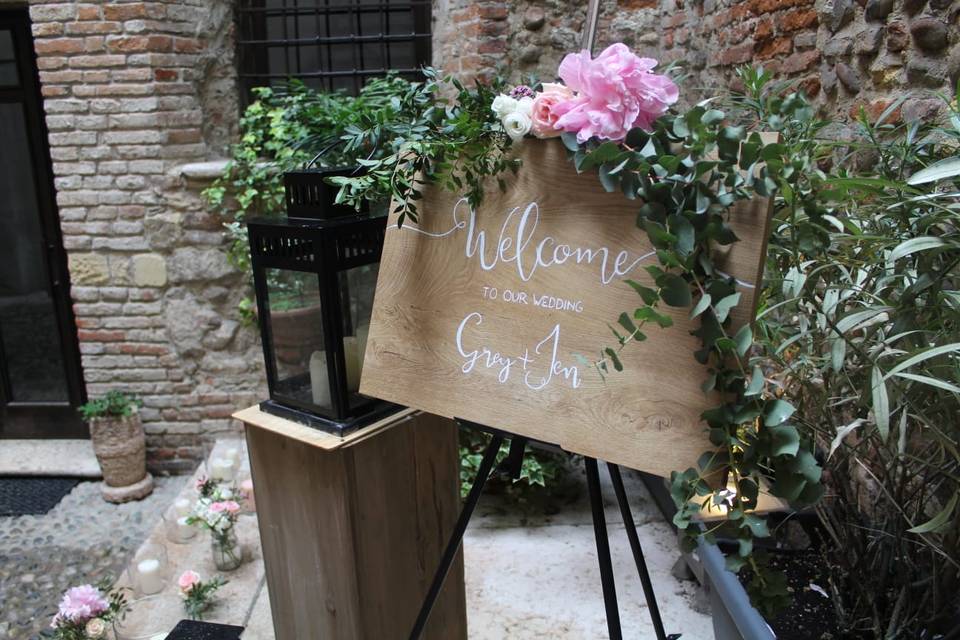 Matrimonio al giardino segreto