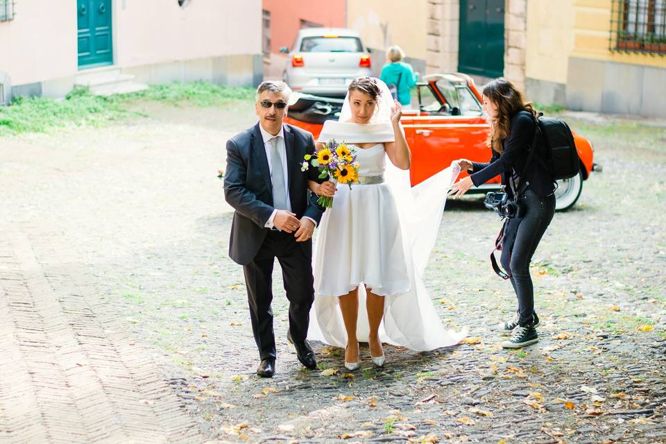 Backstage - Chiara e Valerio