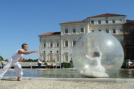 Esibizione nella sfera