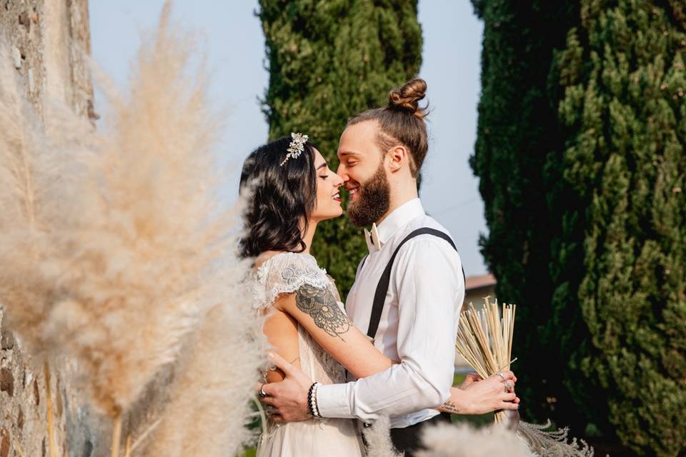 Bride and groom