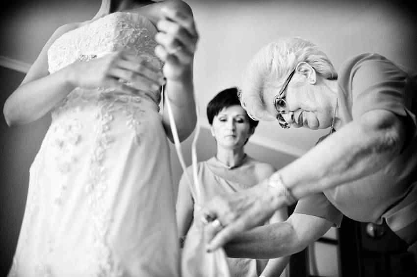 Preparazione sposa