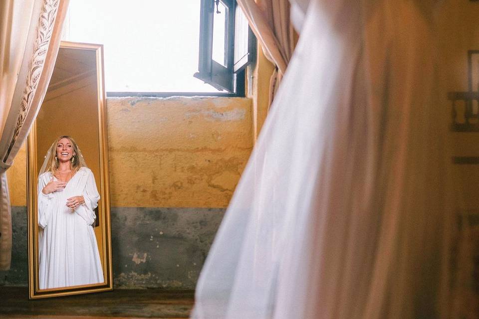 Preparazione della sposa