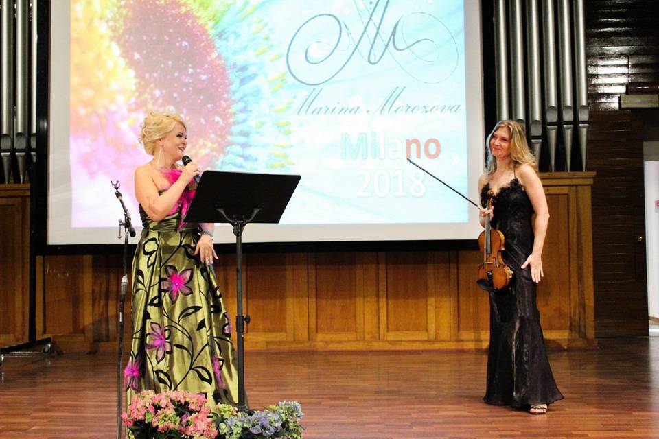 Soprano and violin