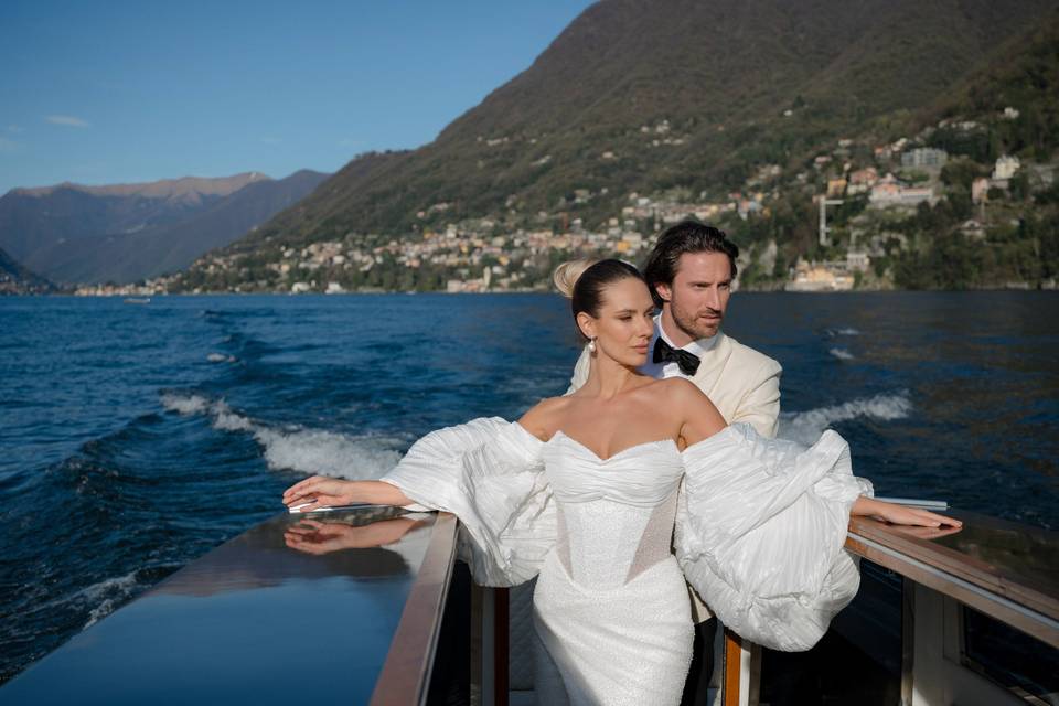 Wedding on Lake Como