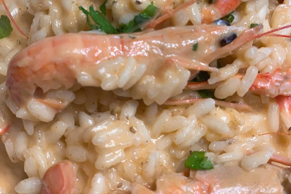 Risotto agli scampi