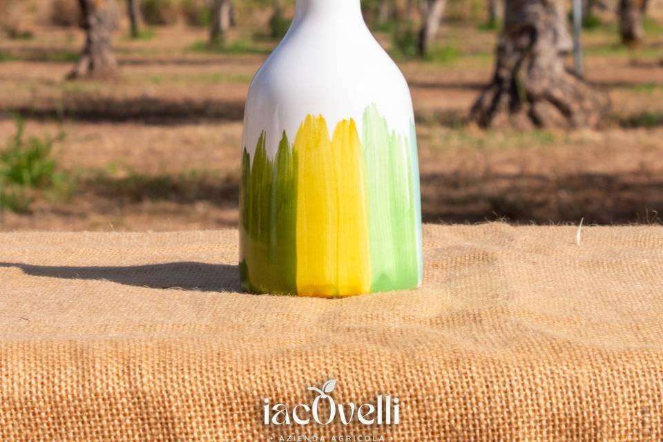 Orcio in ceramica pennello