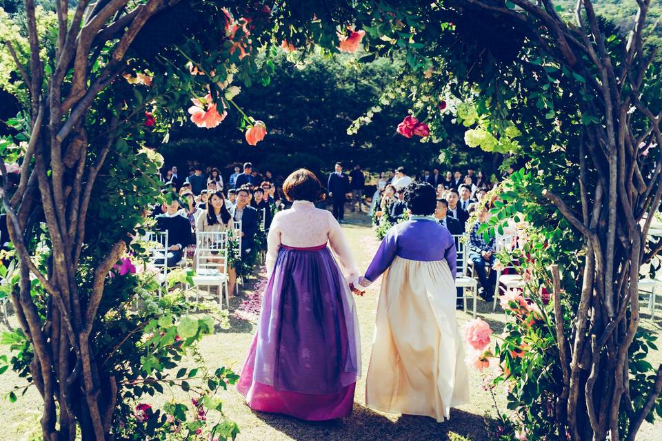 Preparazione sposa