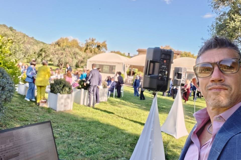 DJ wedding tuscany