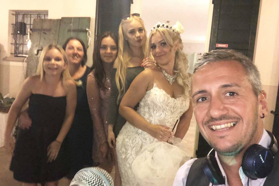 Sposa e amiche