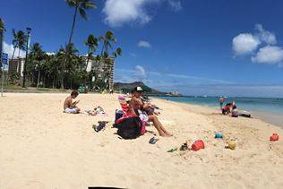 Waikiki beach