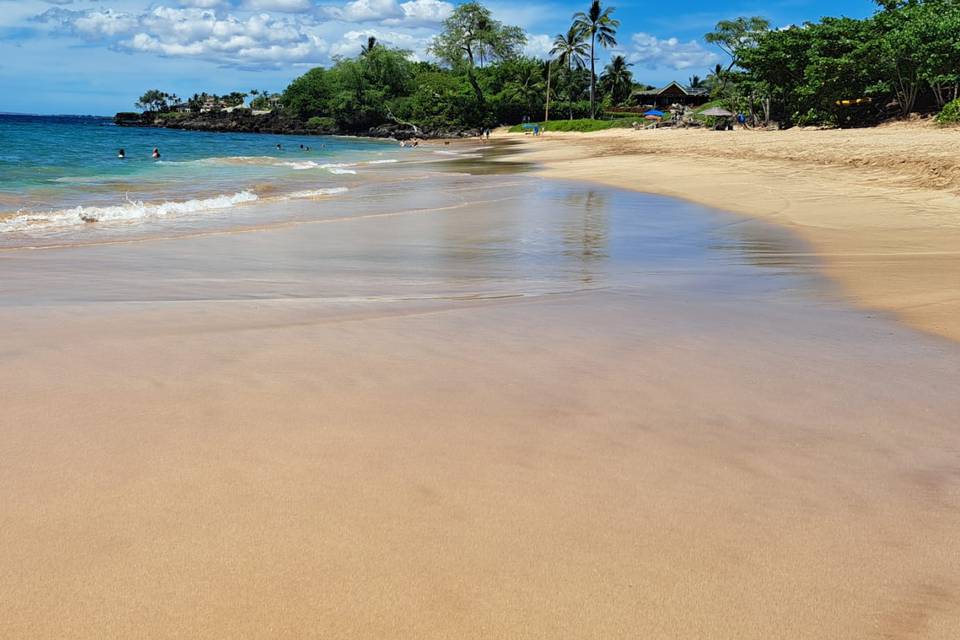 Spiaggia a Maui
