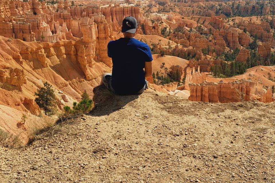 Vista dal Bryce Canyon