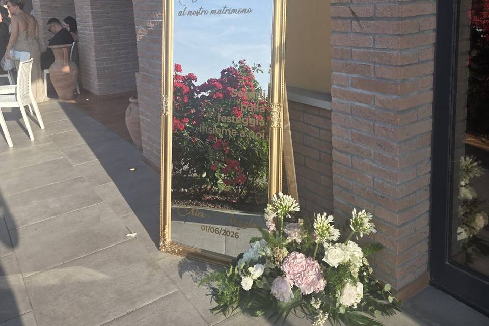 Specchio benvenuto