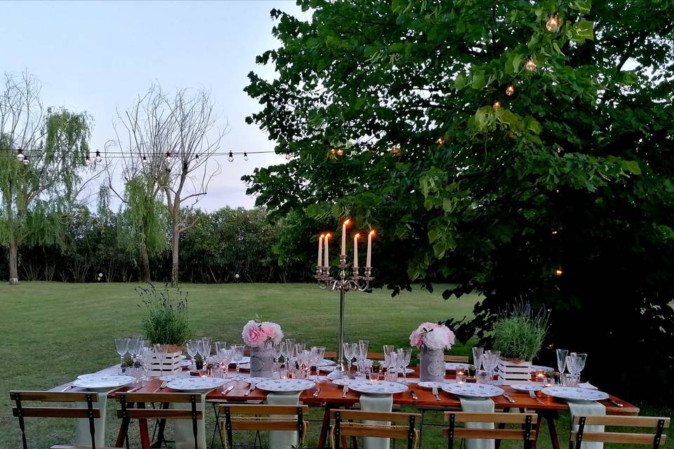 Boho chic, nel parco