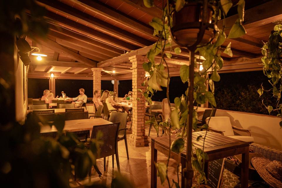 Veranda in toscana