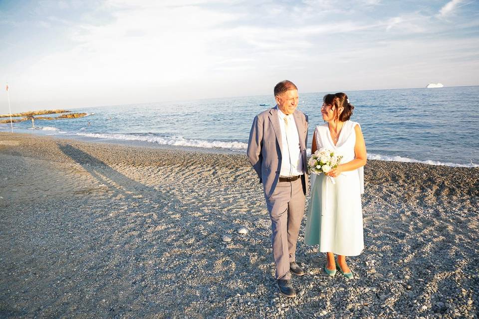 Wedding at the seaside